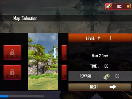 Tangkapan skrin Sniper Deer Hunt Games iPad 