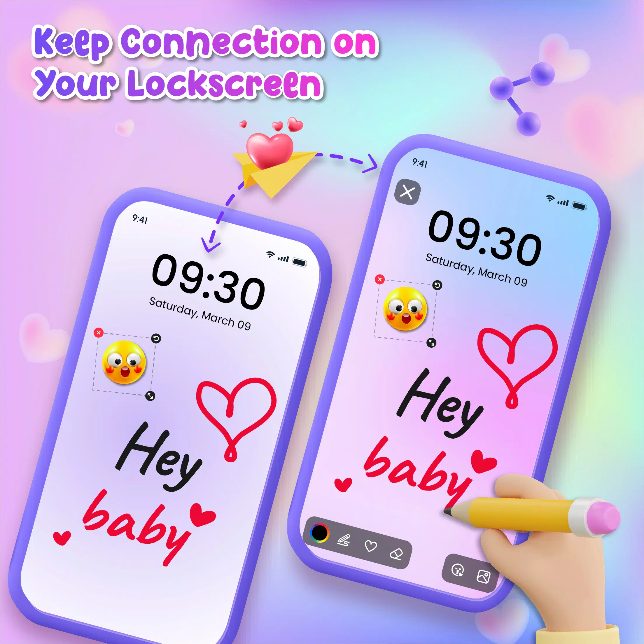 Lockscreen Drawing Screenshots