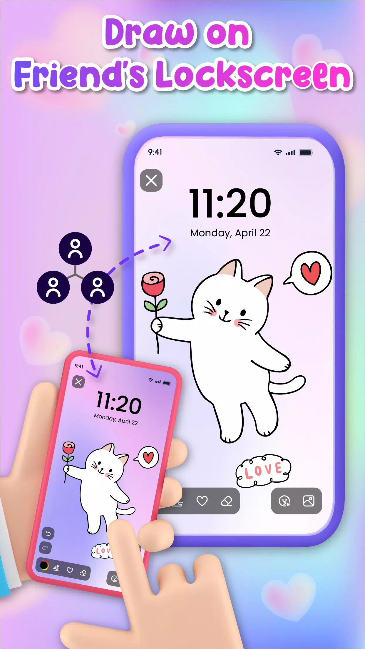 Lockscreen Drawing Screenshots