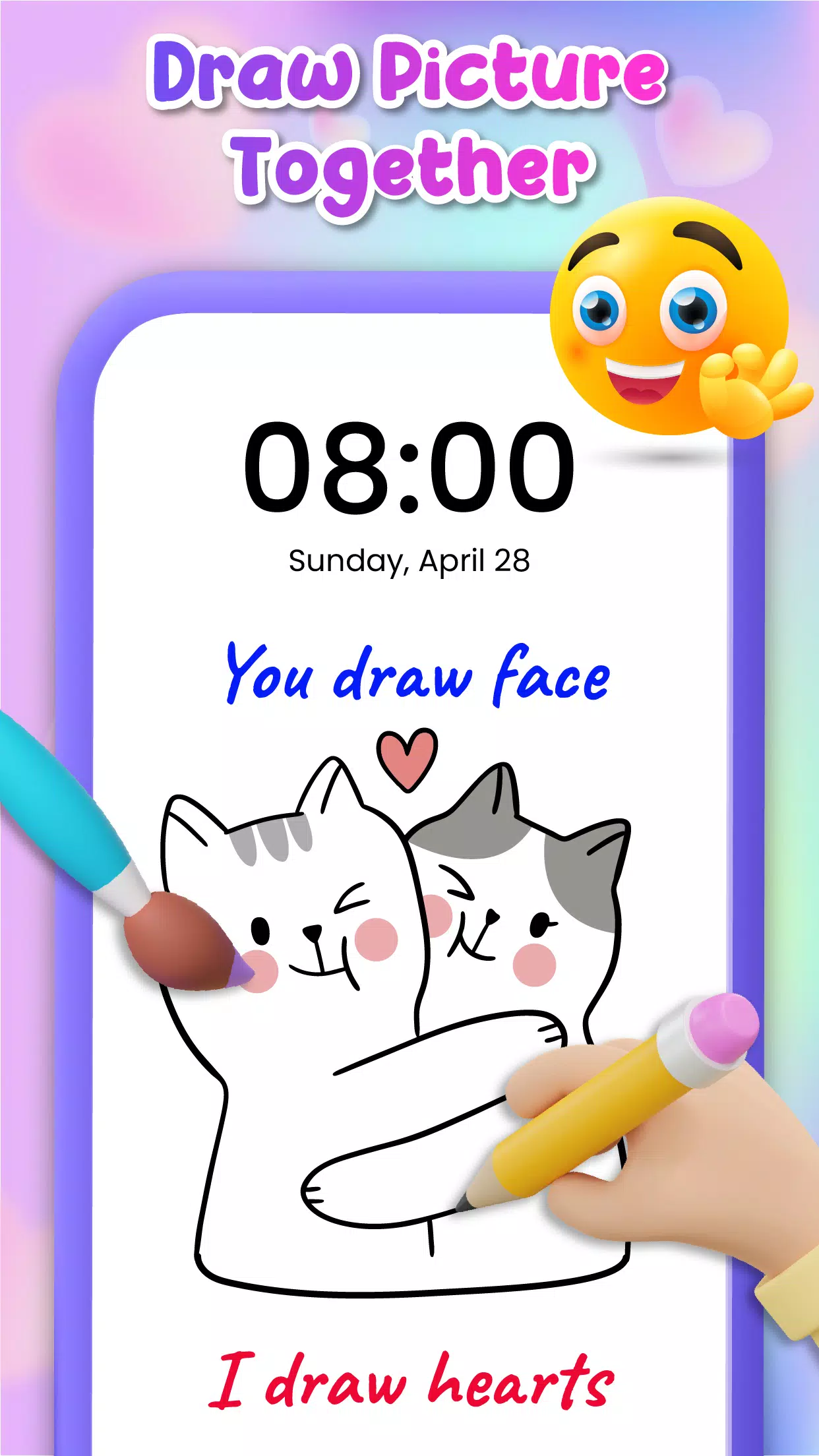 Lockscreen Drawing Screenshots