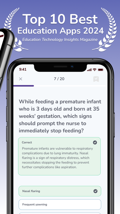 NCLEX RN PN 2025 Practice Test Screenshots