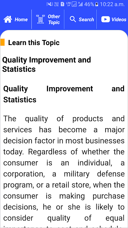 Quality Control Engineering Screenshots