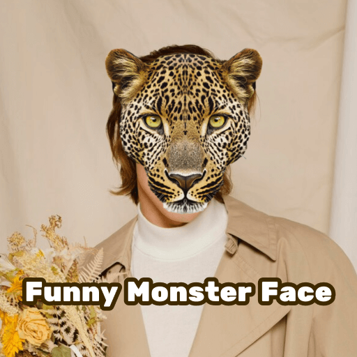 Funny Monster Face - stickers