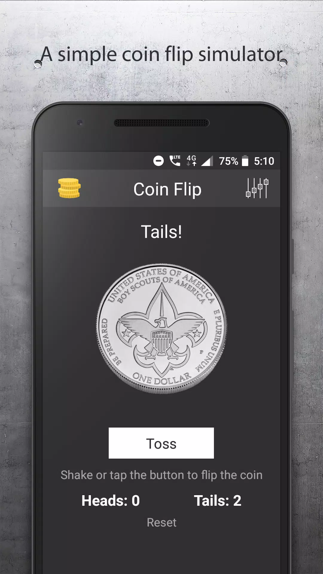 Coin Flip Screenshots