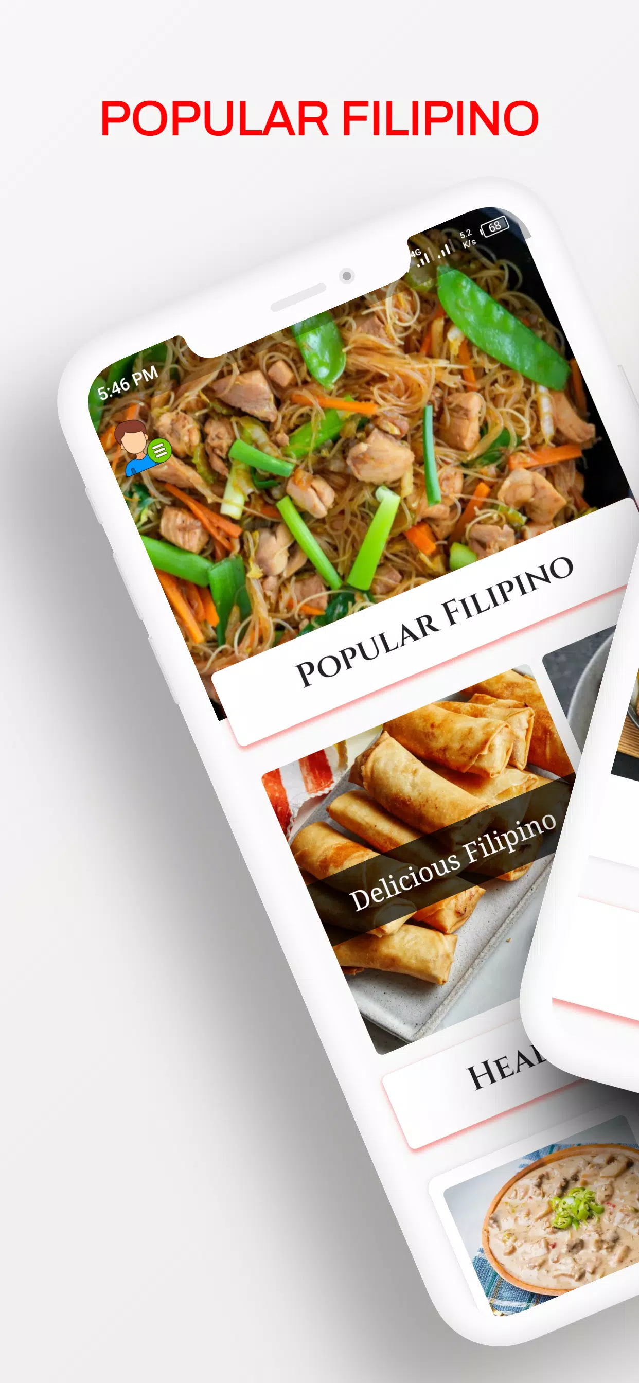 Filipino recipes cooking app Screenshots