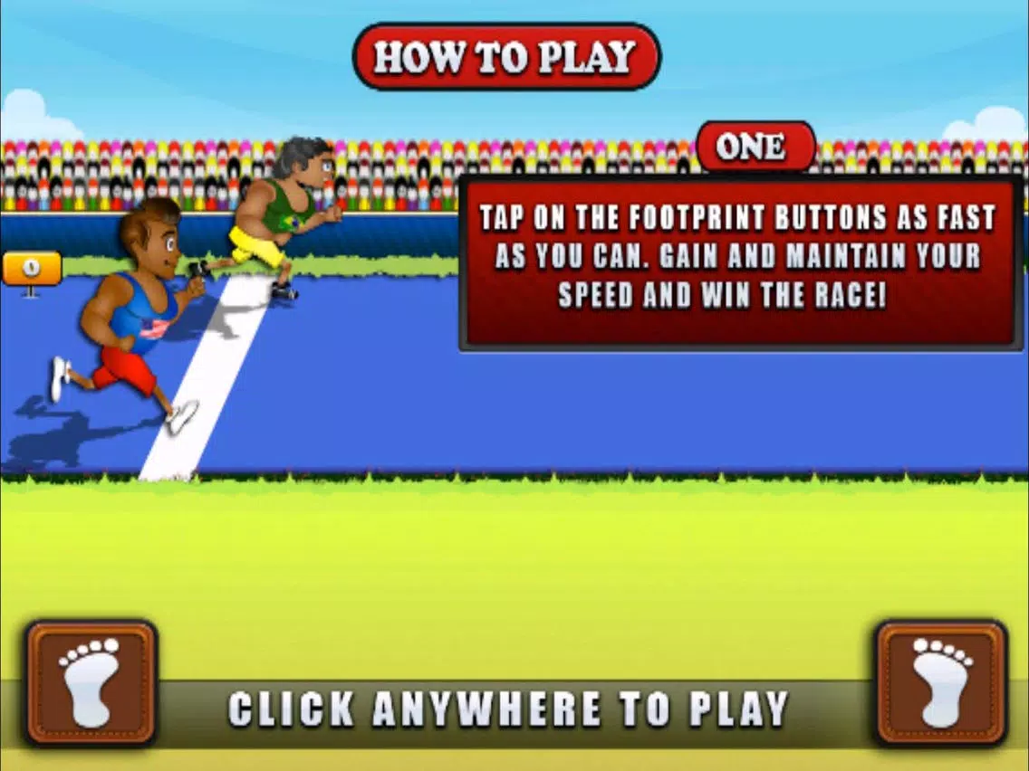 100M Dash Race iPad 應用截圖