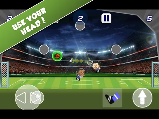 Soccer Heads Football Game iPad Screenshots