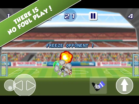 Soccer Heads Football Game iPad Screenshots