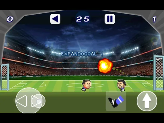 Soccer Heads Football Game iPad Screenshots