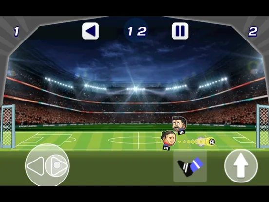 Soccer Heads Football Game iPad Screenshots