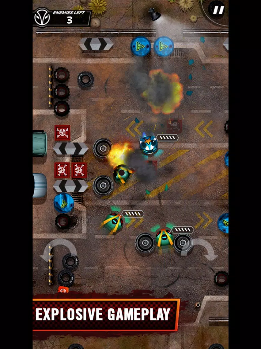 Ảnh chụp màn hình của Mean Machines Demolition Derby iPad 