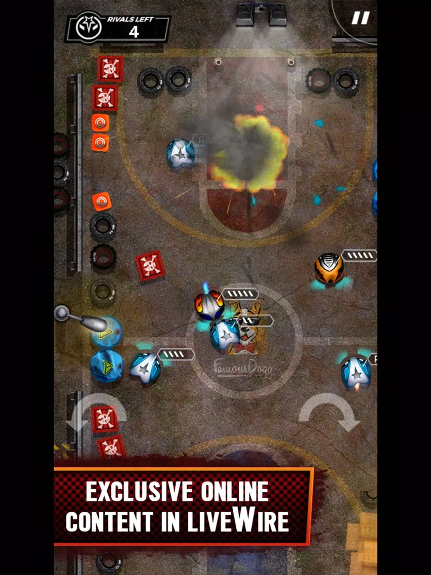 Ảnh chụp màn hình của Mean Machines Demolition Derby iPad 