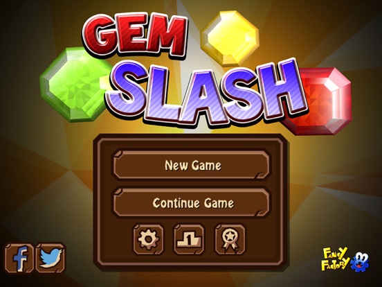 Ảnh chụp màn hình của Gem Slash iPad