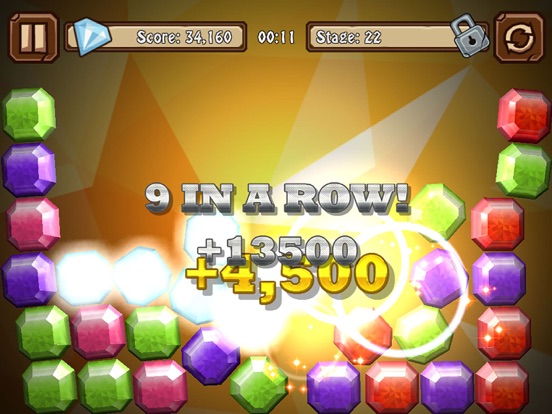 Ảnh chụp màn hình của Gem Slash iPad