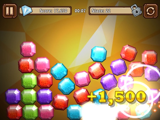 Ảnh chụp màn hình của Gem Slash iPad