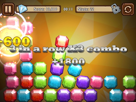 Ảnh chụp màn hình của Gem Slash iPad