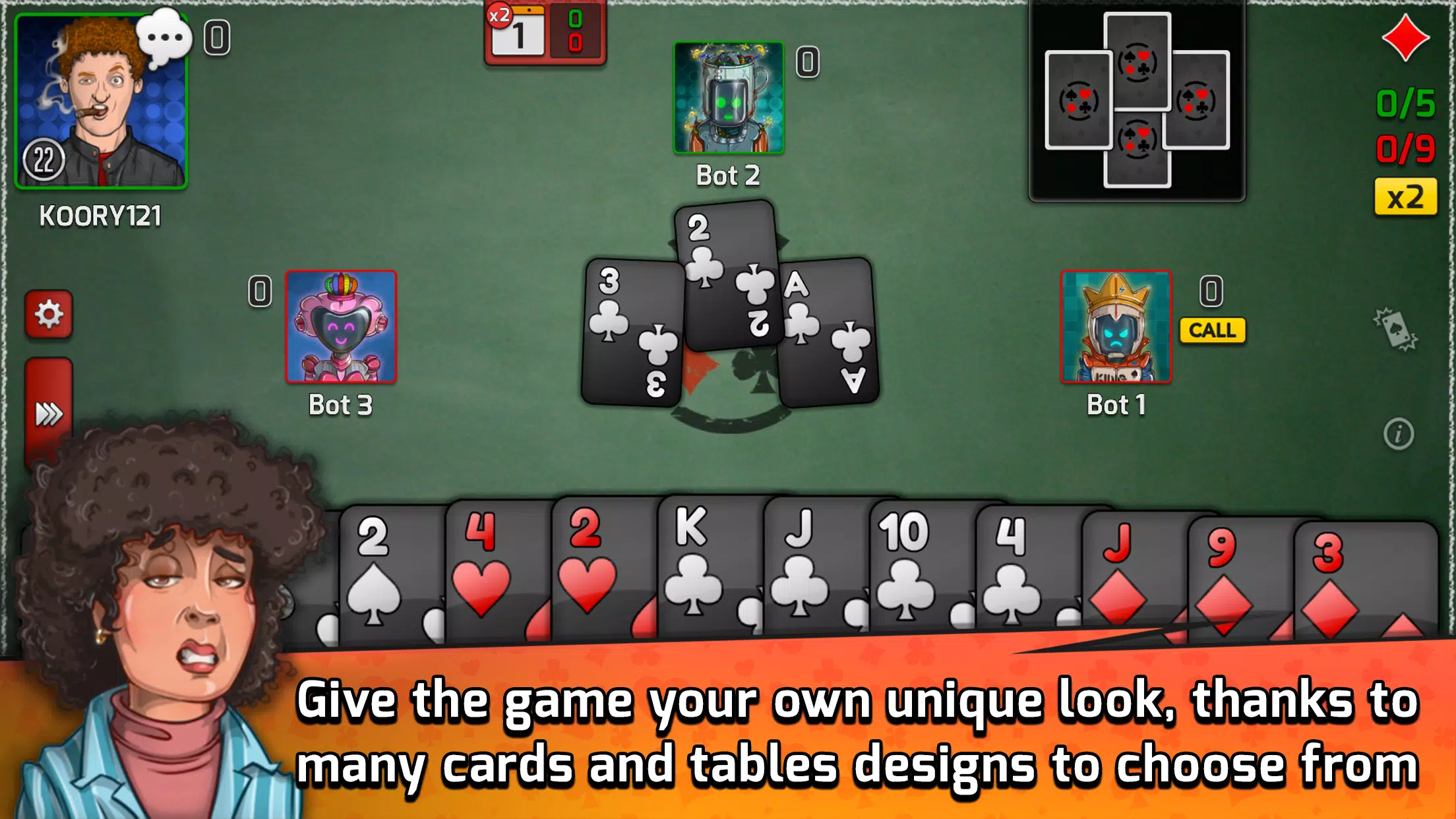 Pocket Tarneeb Screenshots
