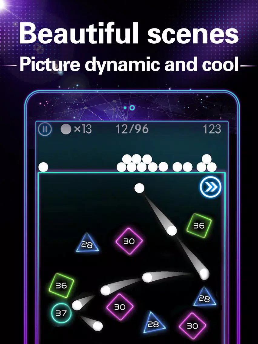 Music Ball -Falling Ballz game iPad Screenshots