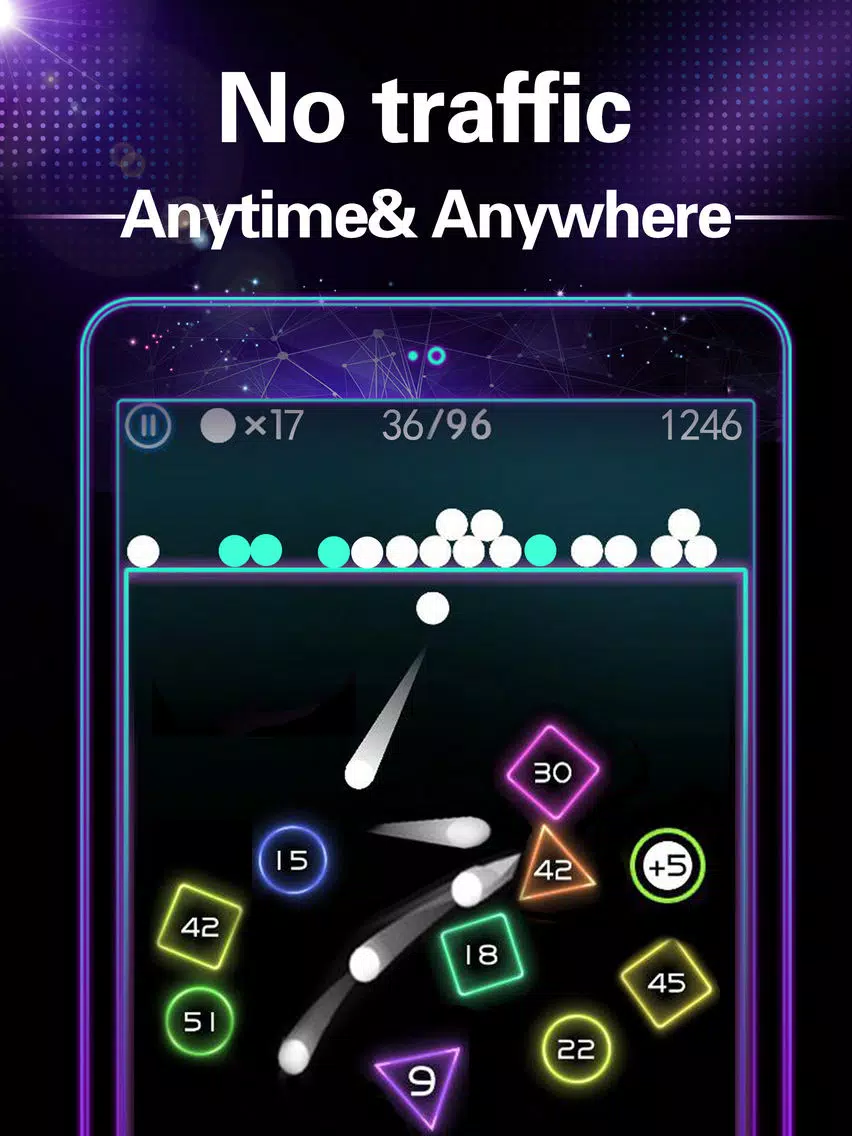 Music Ball -Falling Ballz game iPad Screenshots