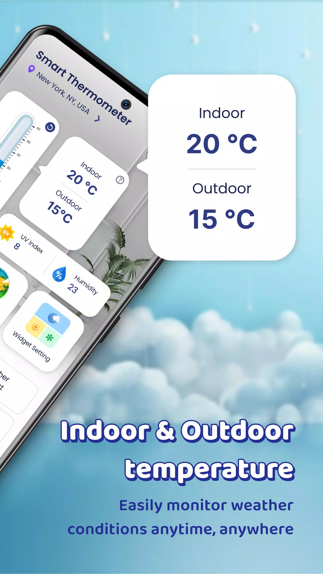 Room Temperature Thermometer Screenshots