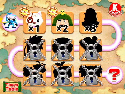 Learn Times Table Easy with Math Ninja iPad  스크린샷