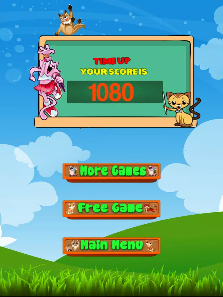 Kitty Cat Match - Connect Three Animal Puzzle Fun iPad Screenshots