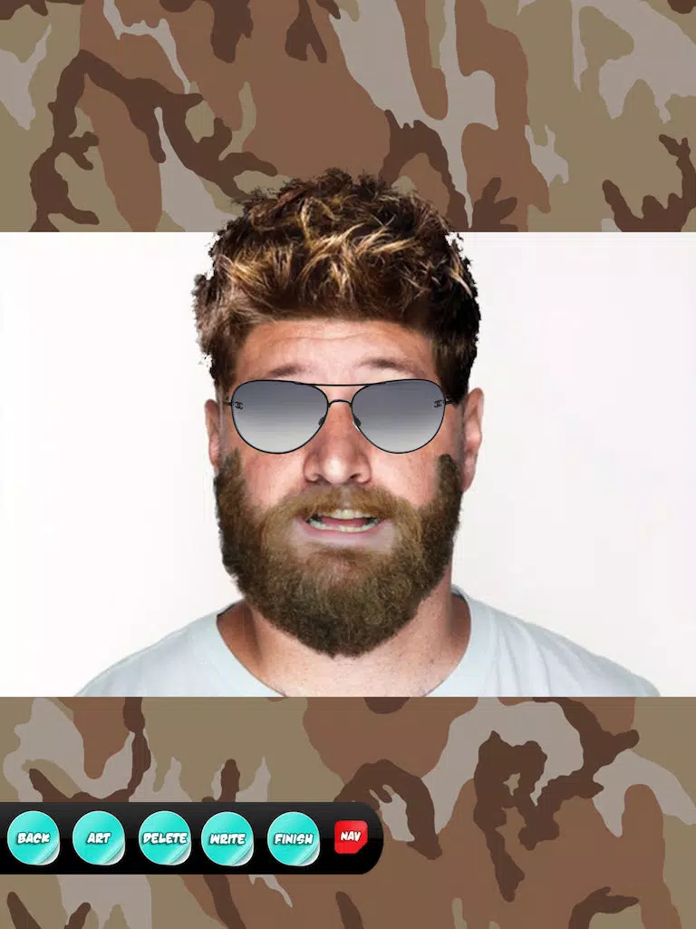 Beard Blitz Photo Booth Effects FREE - An Amazing and Funny Image Editor iPad Screenshots