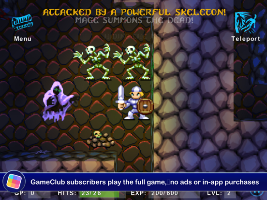 Sword of Fargoal - GameClub iPad  Screenshots