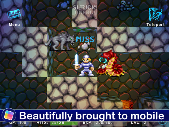 Sword of Fargoal - GameClub iPad  Screenshots