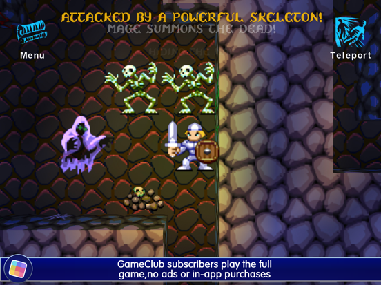 Sword of Fargoal - GameClub iPad  Screenshots