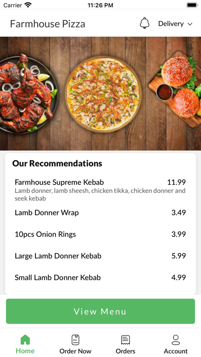 Farmhouse Pizza. Screenshots
