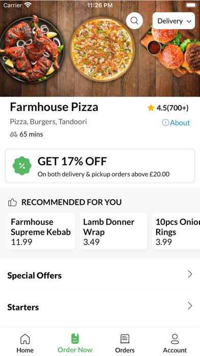 Farmhouse Pizza. Screenshots