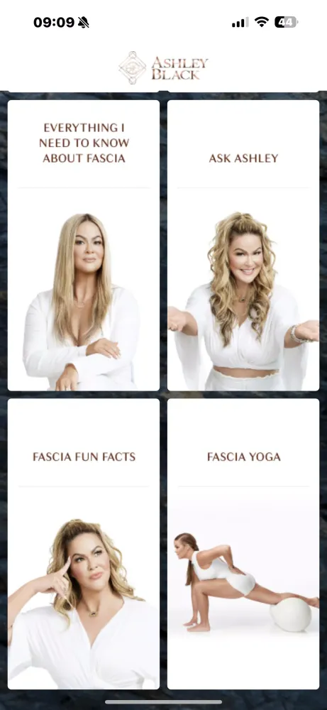 The Fascia App Screenshots