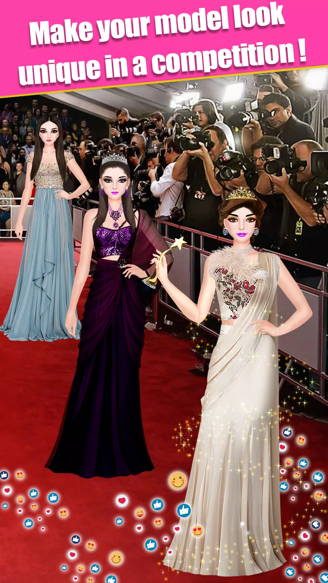 Fashion Show:Makeup Games Screenshots