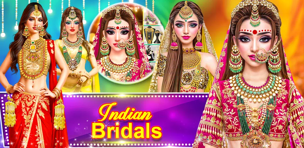 Desi Bridal Dress up Games Screenshots