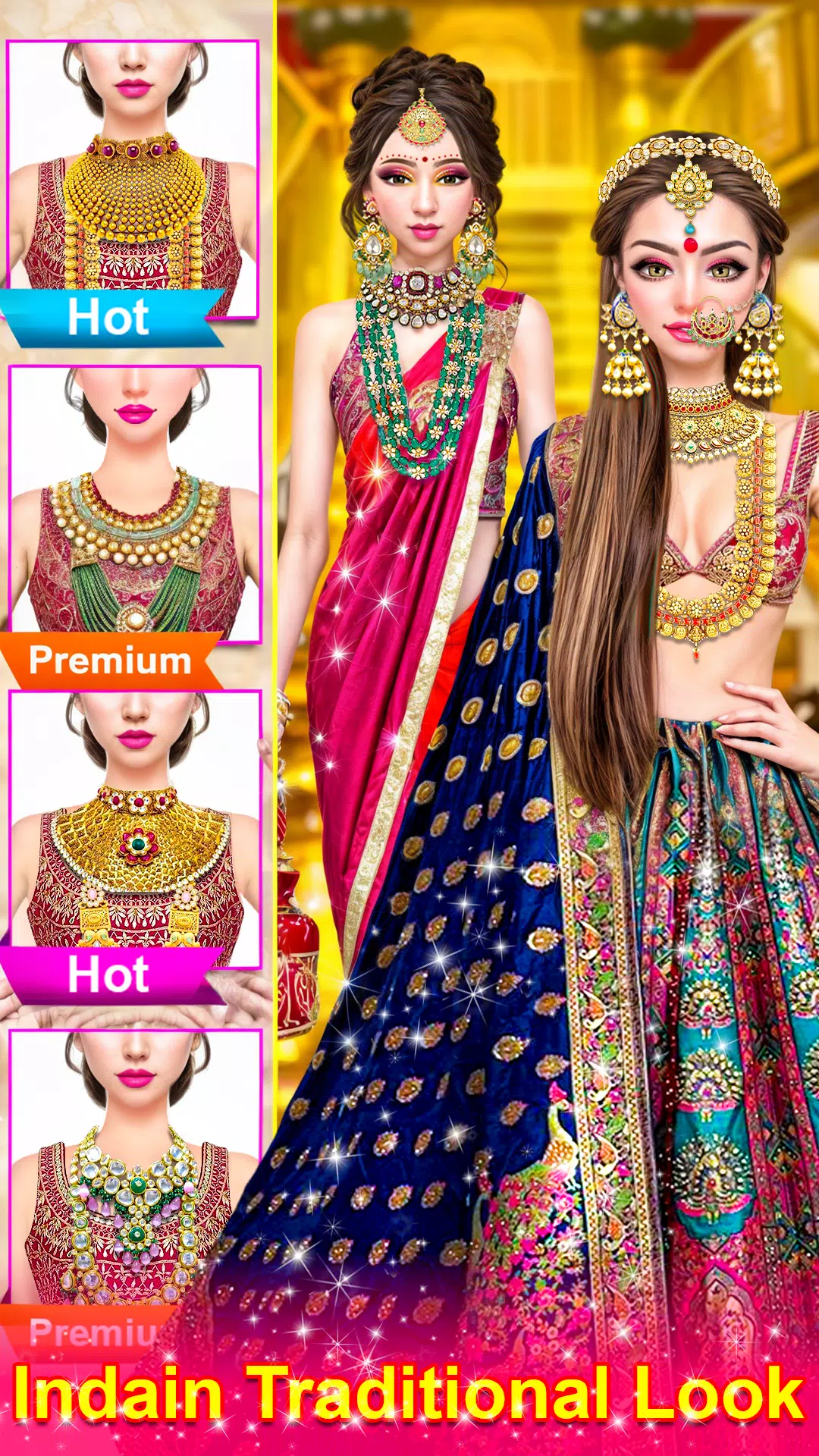 Desi Bridal Dress up Games Screenshots