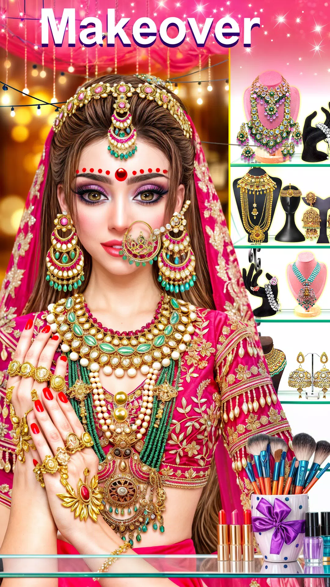 Desi Bridal Dress up Games Screenshots