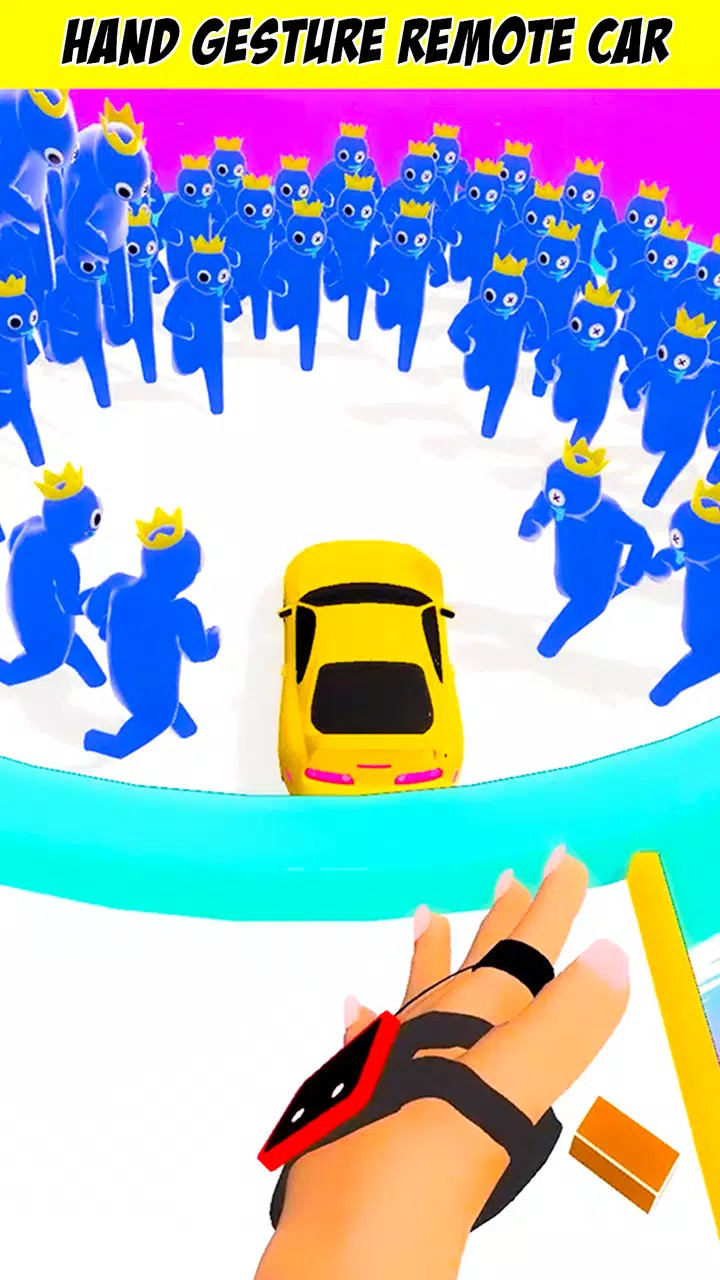 Hand Control Car Racing Screenshots