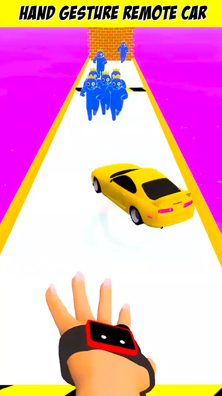 Hand Control Car Racing Screenshots