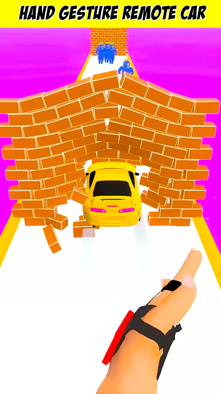 Hand Control Car Racing Screenshots