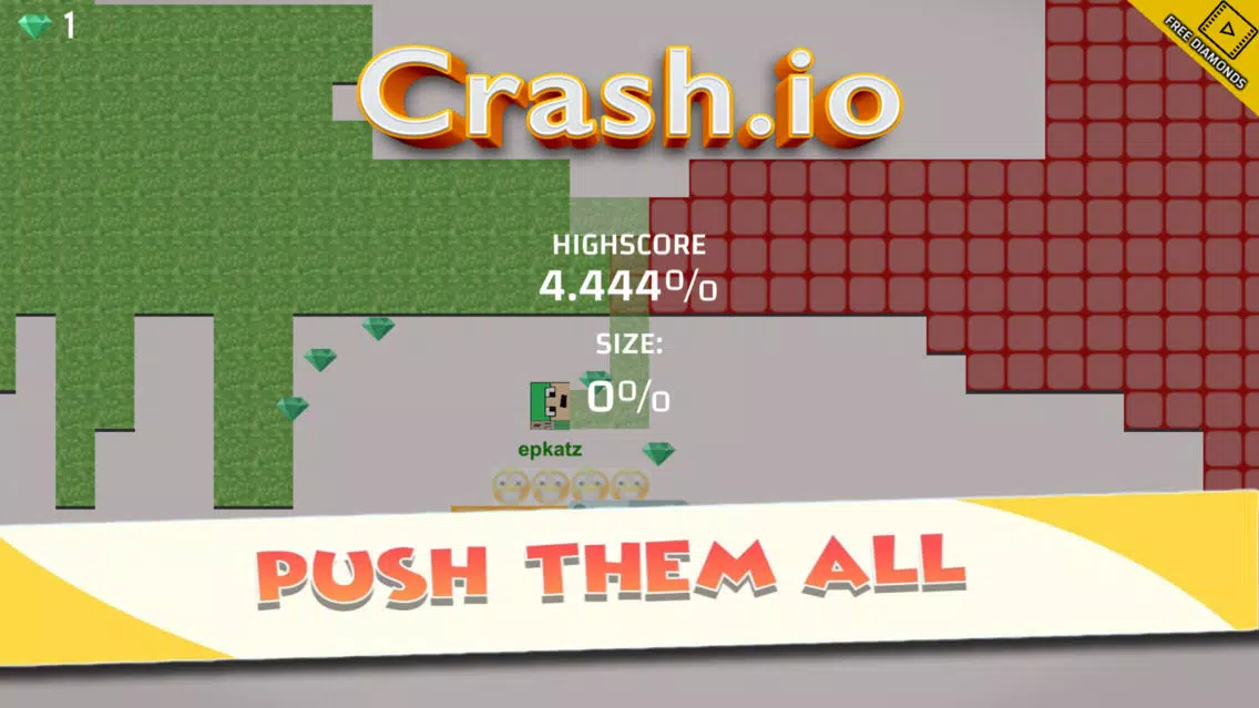 Captures d'écran de Clash.io Emoji Crash