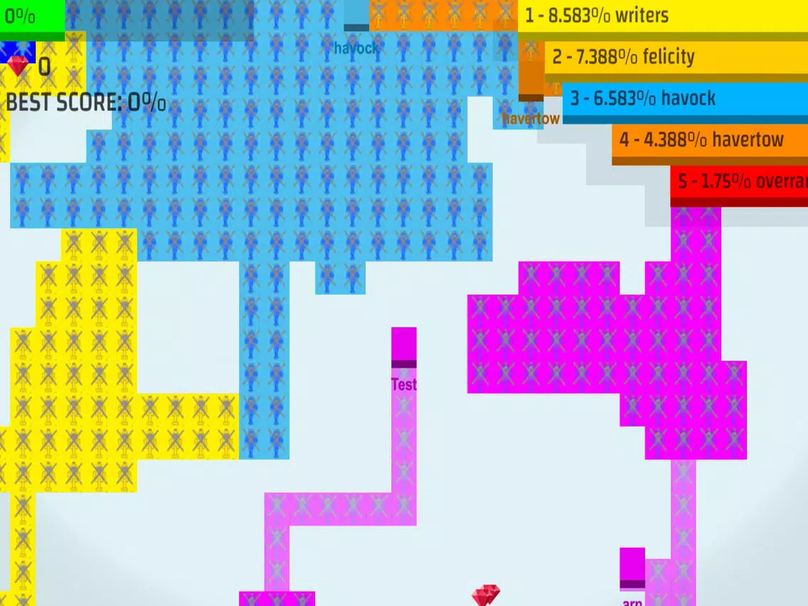 Capturas de tela do Difly.io iPad 