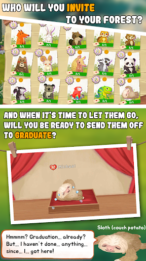 Capturas de tela do Animal Forest : Fuzzy Seasons