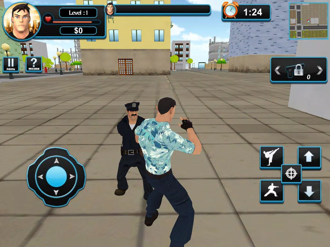 Ảnh chụp màn hình của Multilevel Crime Mafia Gangster iPad 