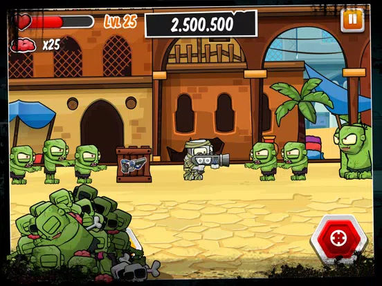 Capturas de tela do Zombie Infection iPad 