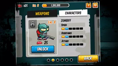 Capturas de tela do Zombie Infection
