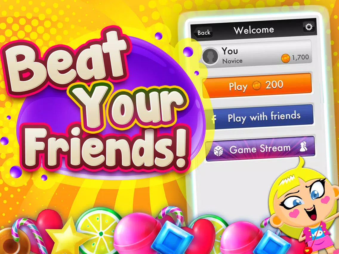 Candy Pop Shooter 2015 - Match 3 Soda Bubbles Game For Pandas HD FREE iPad Screenshots