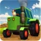 Blocky Farming Simulator USA Tractor Plow Harvest