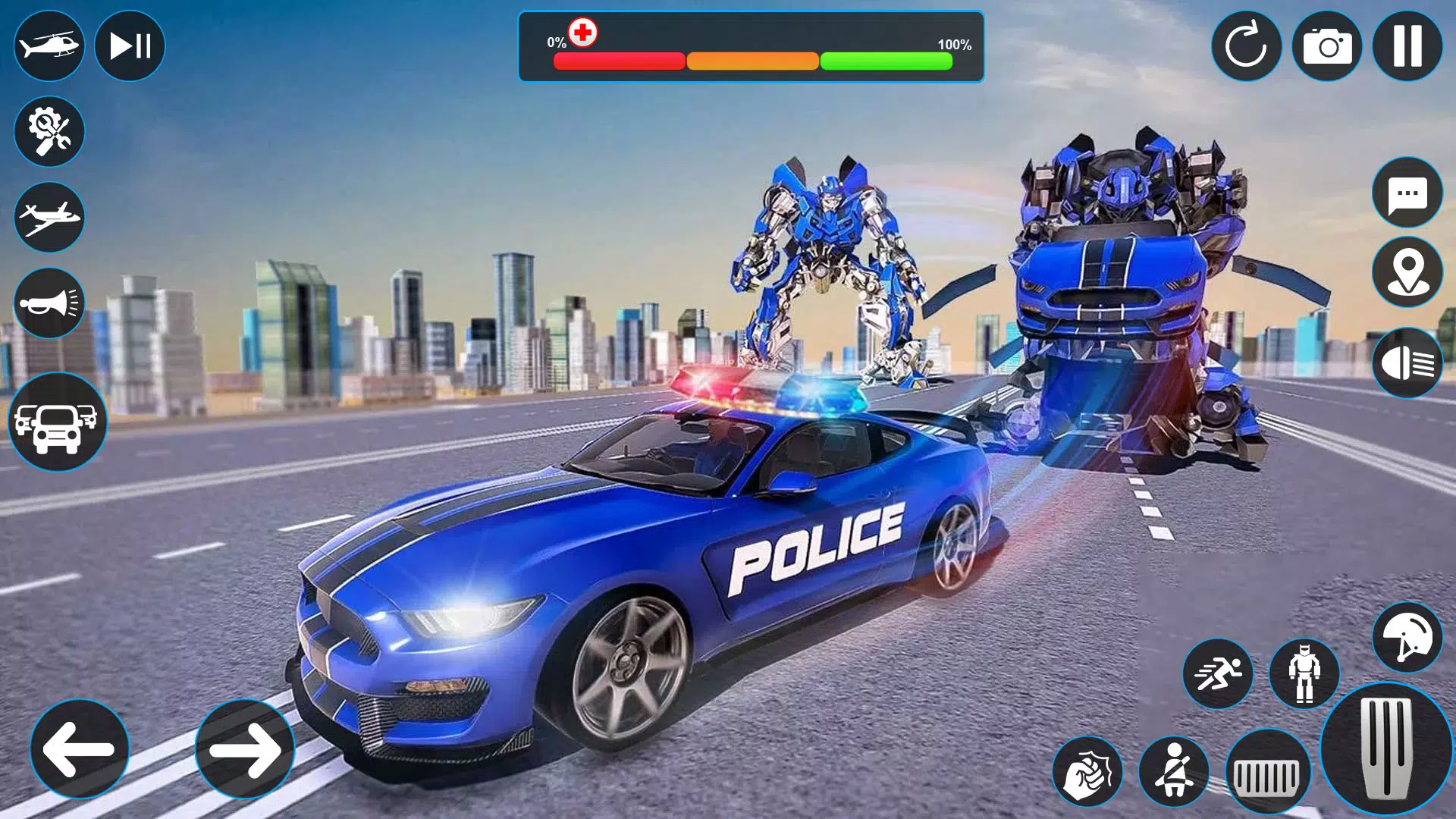 Police Robot Transport Games 스크린샷