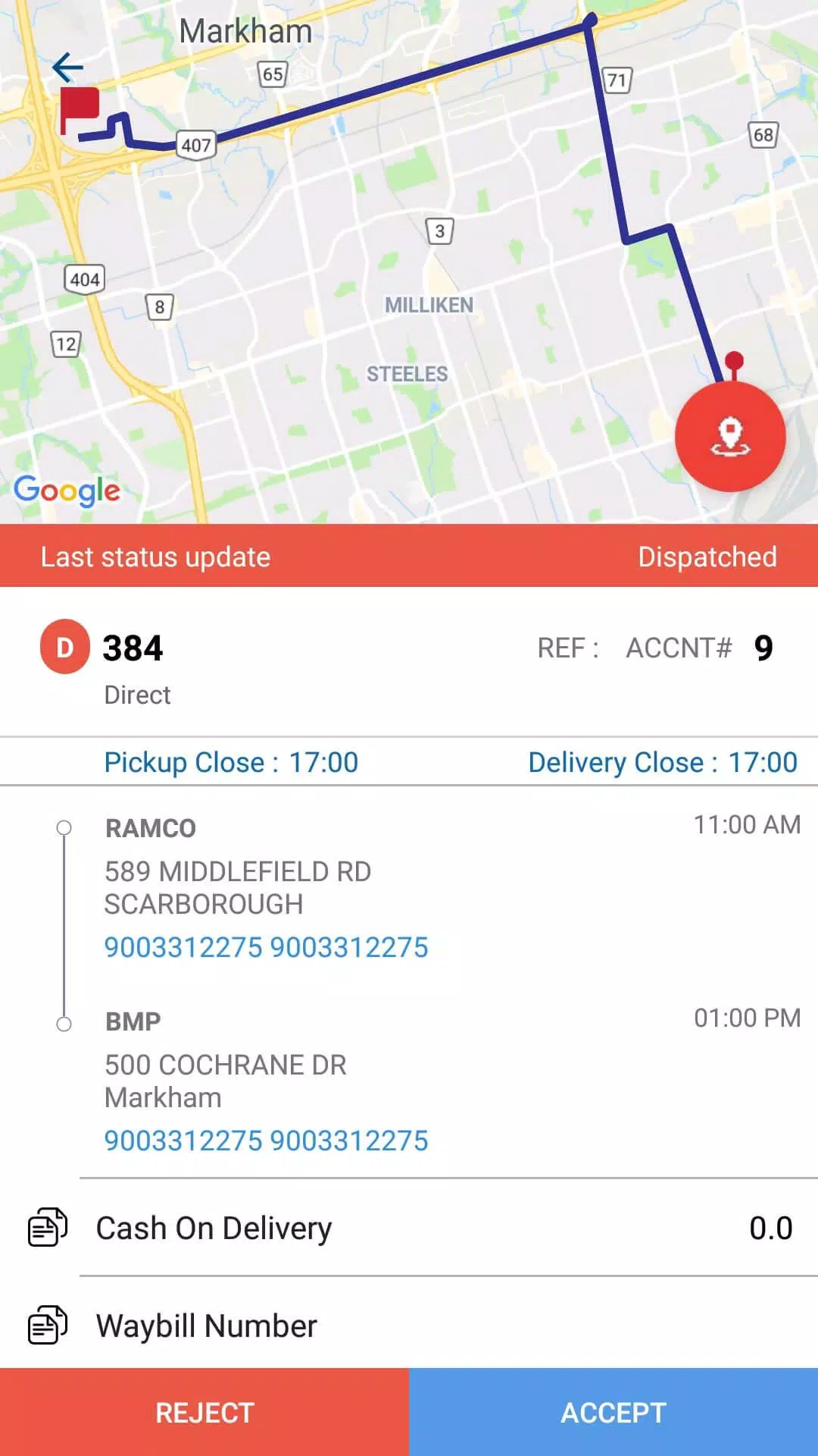 Courier Complete Mobile 2 Screenshots